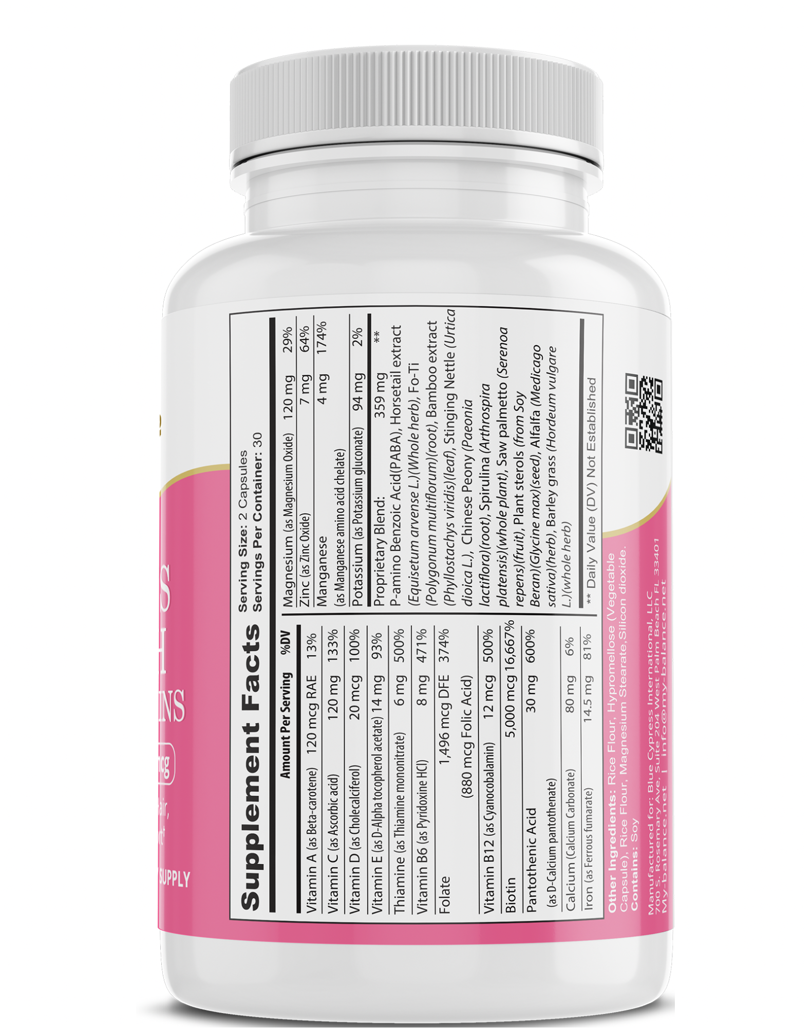Multivitaminas para a saúde da mulher