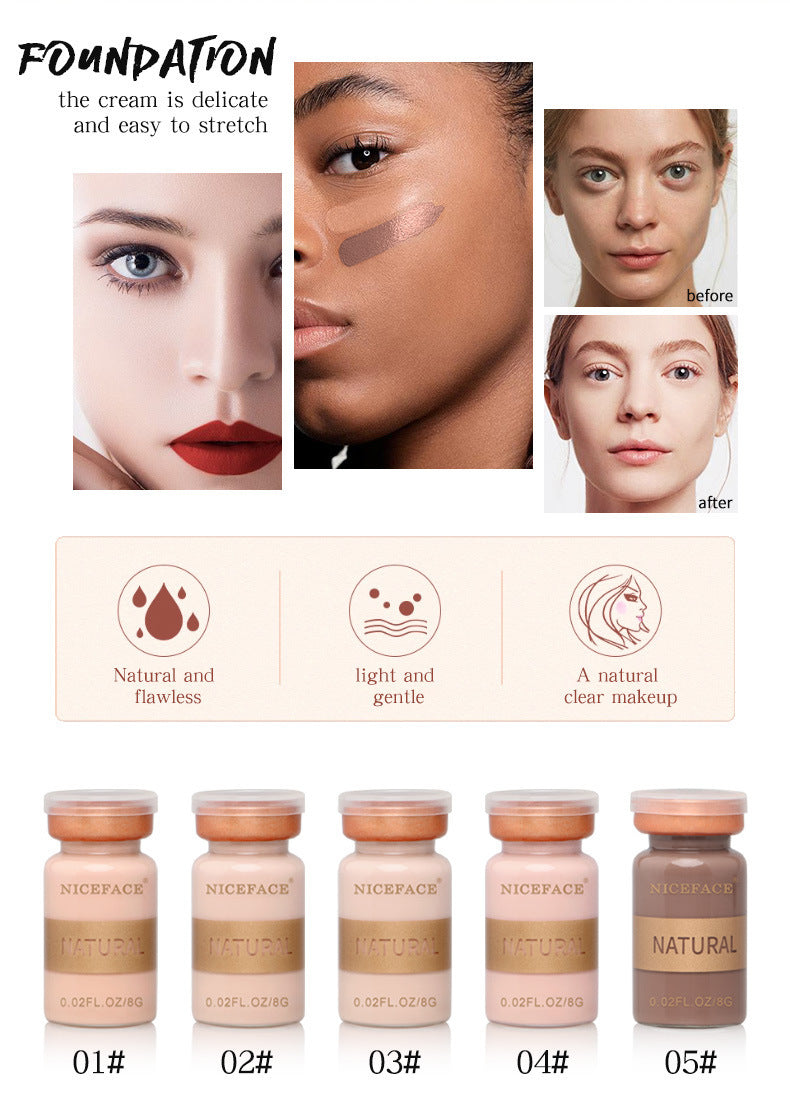 Clear and Flawless Liquid Foundation