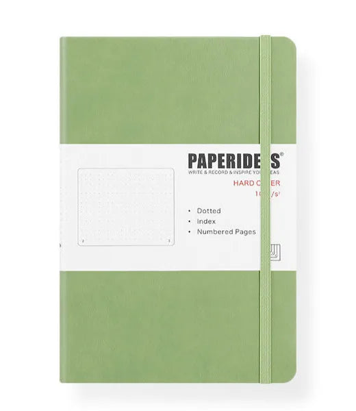 Hardcover A5 Bullet Journals Dot Notebook 188 Page 100gsm 5.7x8.2inch Retro Bandage Candy Color Diary Notebook Journal BUJO