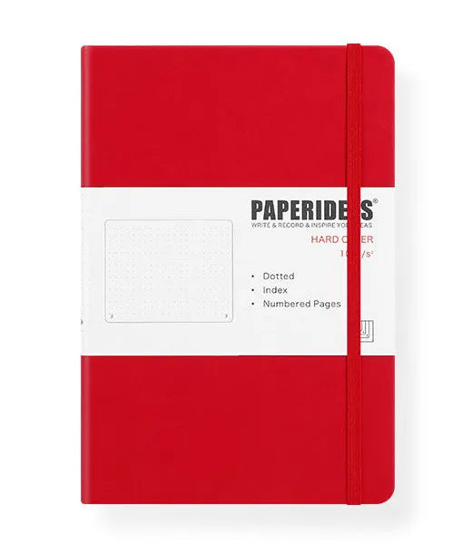 Hardcover A5 Bullet Journals Dot Notebook 188 Page 100gsm 5.7x8.2inch Retro Bandage Candy Color Diary Notebook Journal BUJO