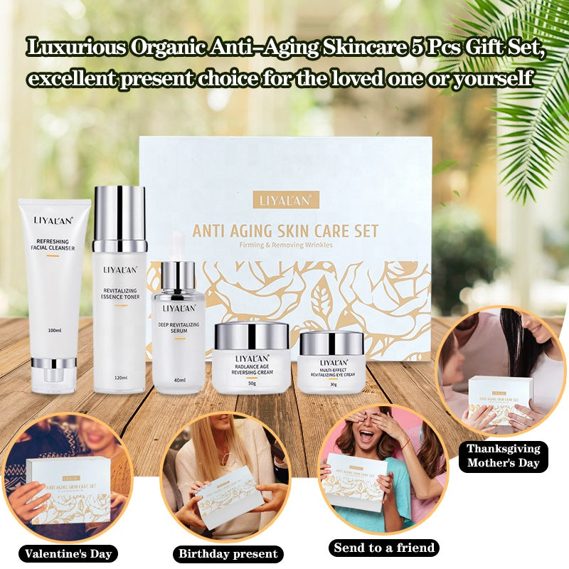Skincare Gift Sets Organic Cleansing Moisturising Anti Aging Skin Care