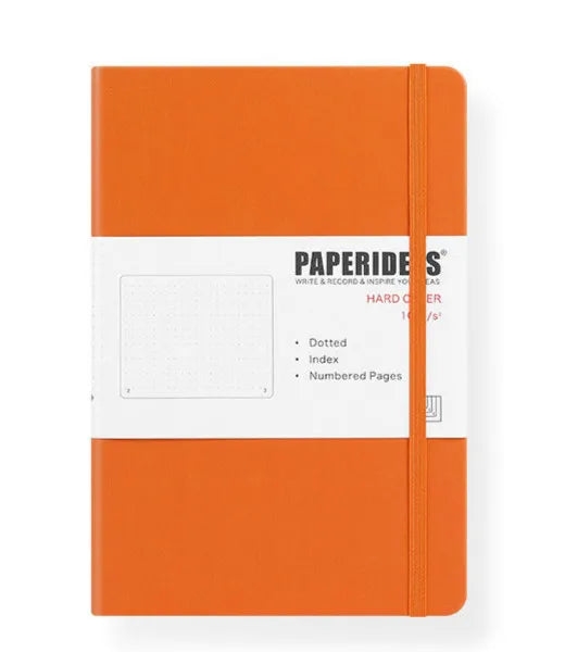 Hardcover A5 Bullet Journals Dot Notebook 188 Page 100gsm 5.7x8.2inch Retro Bandage Candy Color Diary Notebook Journal BUJO
