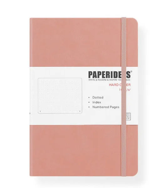 Hardcover A5 Bullet Journals Dot Notebook 188 Page 100gsm 5.7x8.2inch Retro Bandage Candy Color Diary Notebook Journal BUJO