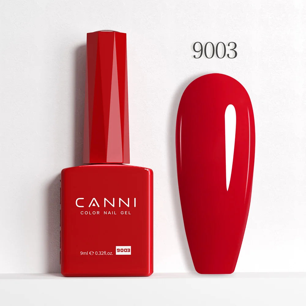 Canni 7,3ml esmalte em gel UV cores quentes manicure nail art salão novo verniz de 9ml design esmalte em gel de imersão LED
