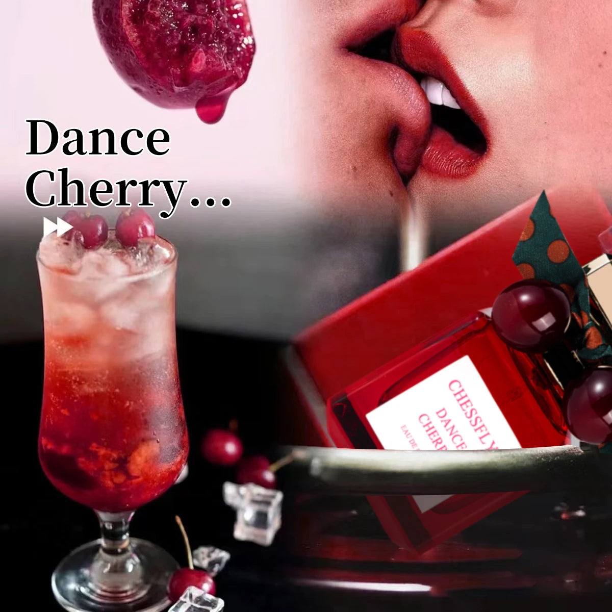 Chessfly Dance Cherry Eau De Parfum for Women 1.7 FL.OZ.