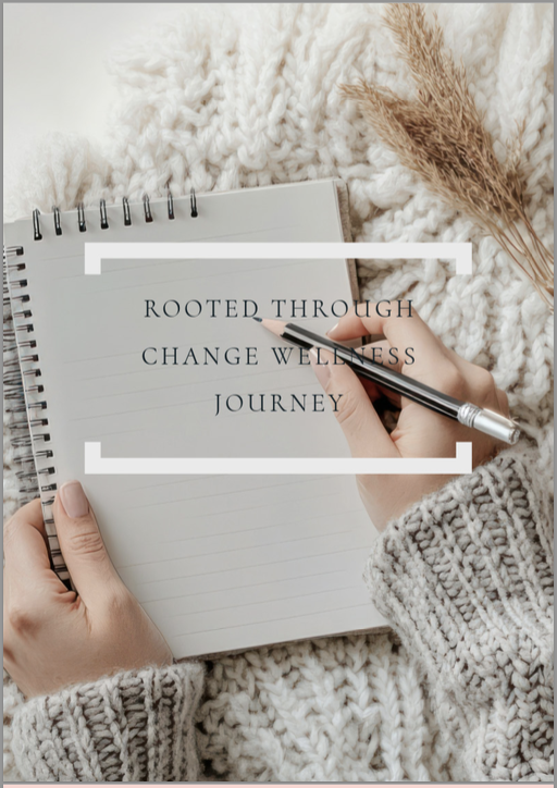Rooted Through Change - Wellness Journal- It's now available!