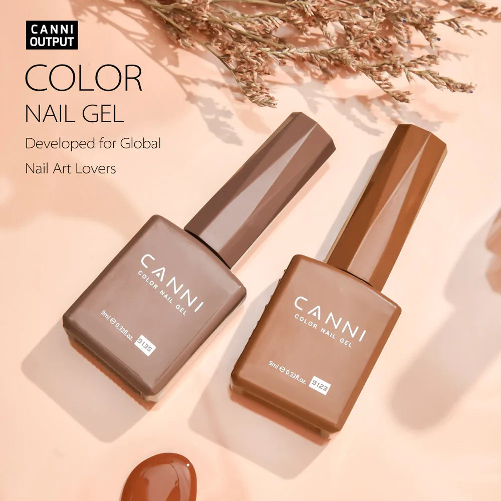 CANNI 7.3ml UV Gel Polish Colors Hot Manicure Nail Art Salon New 9ml Varnish Design Soak Off Enamel LED Nail Polish Gel Lacquer